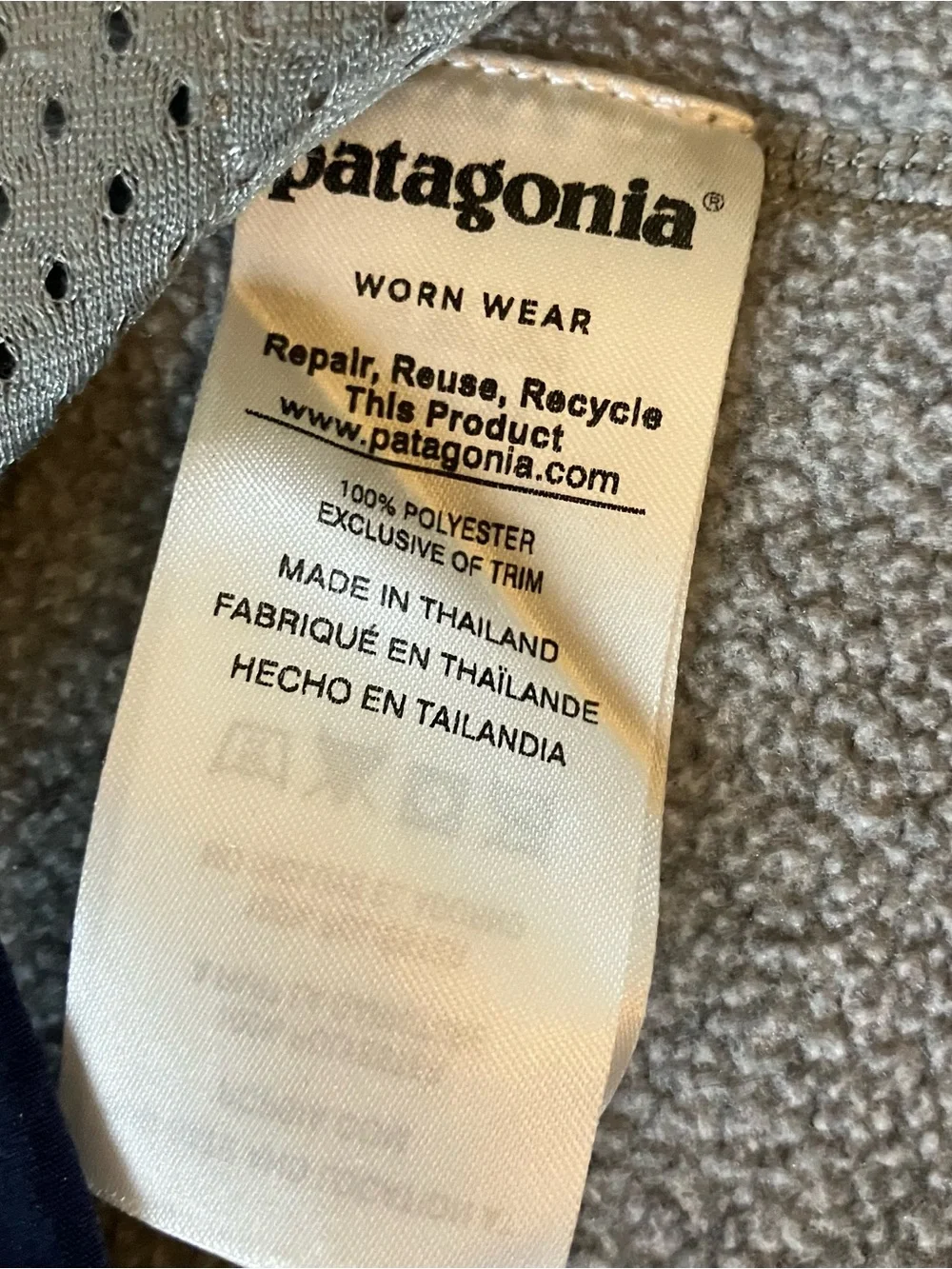 Patagonia Grey Gorpcore Lightweight Better Sweater Marsupial Pullover Medium
